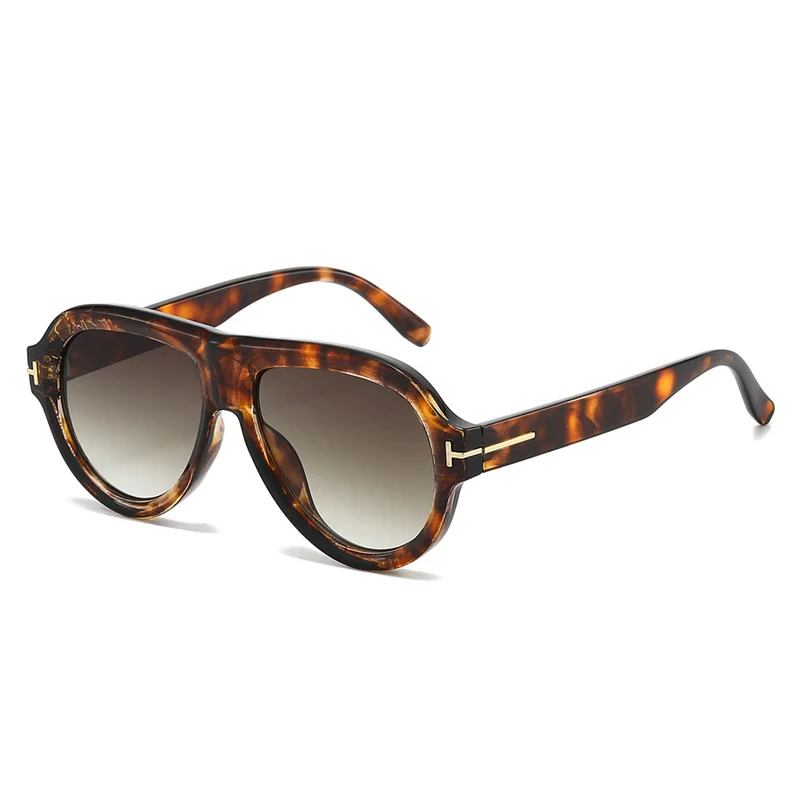 Modebewusste Bunte Geometrische Sonnenbrille Karnz