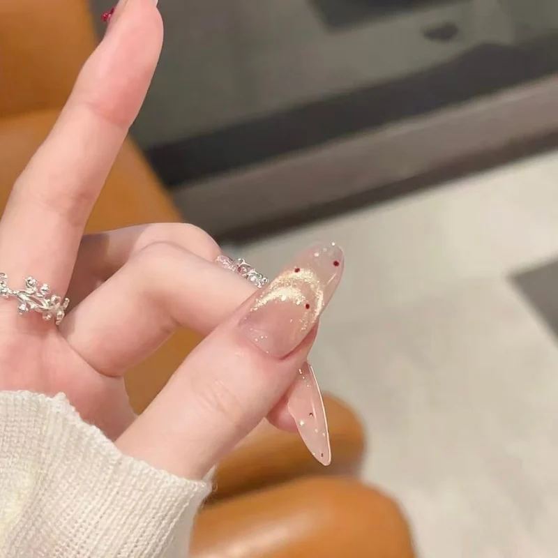 Elegant Glittery Nail Art Stornfield