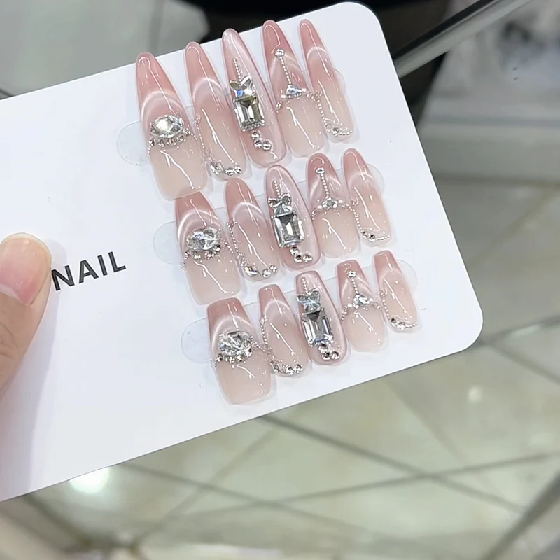 Decorative Acrylic Press-On Nail Design Set Stornfield