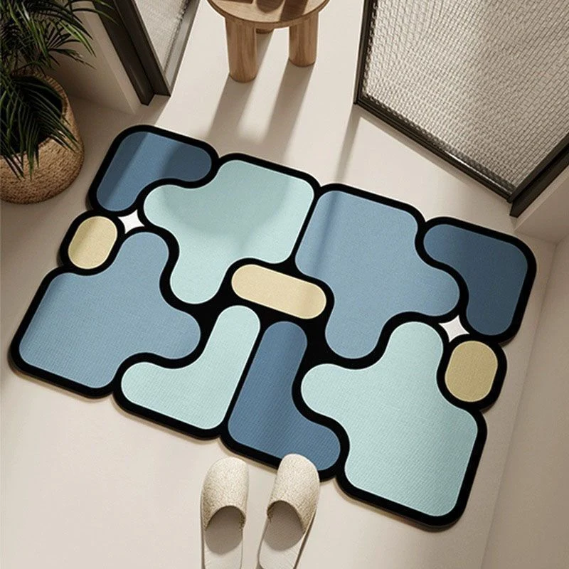 Abstrakter geometrischer Teppich