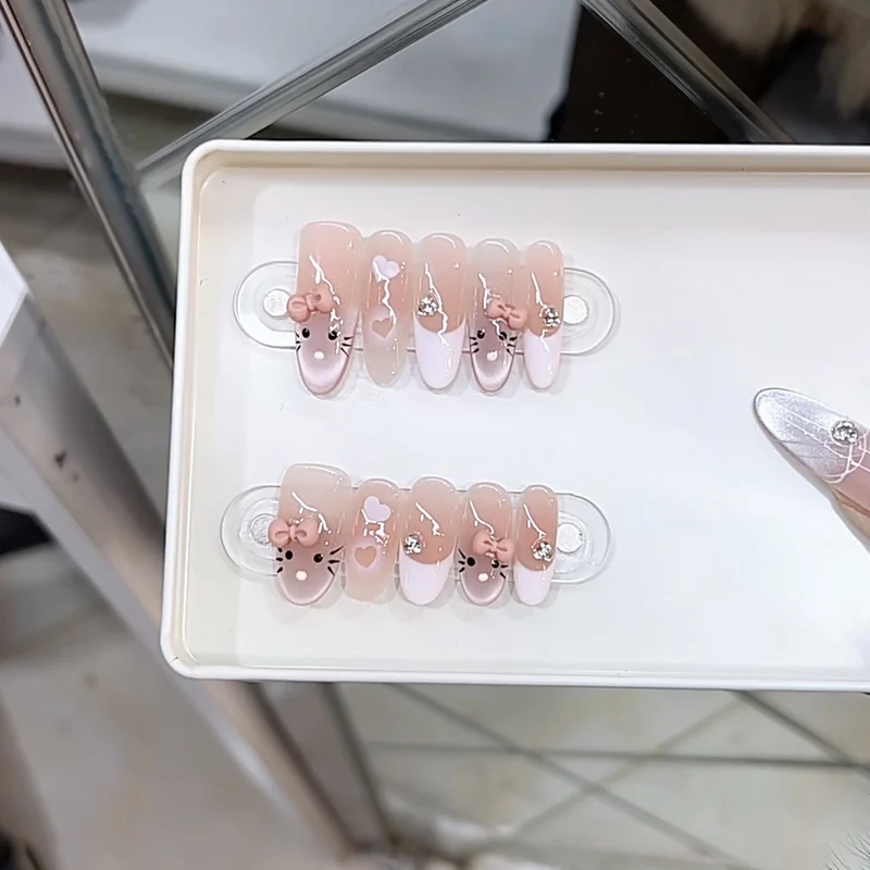 Cartoon Character-Themed Press-On Nail Set Stornfield
