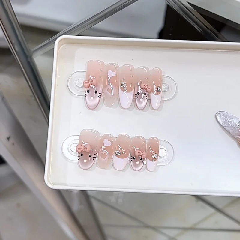 Cartoon Character-Themed Press-On Nail Set Stornfield