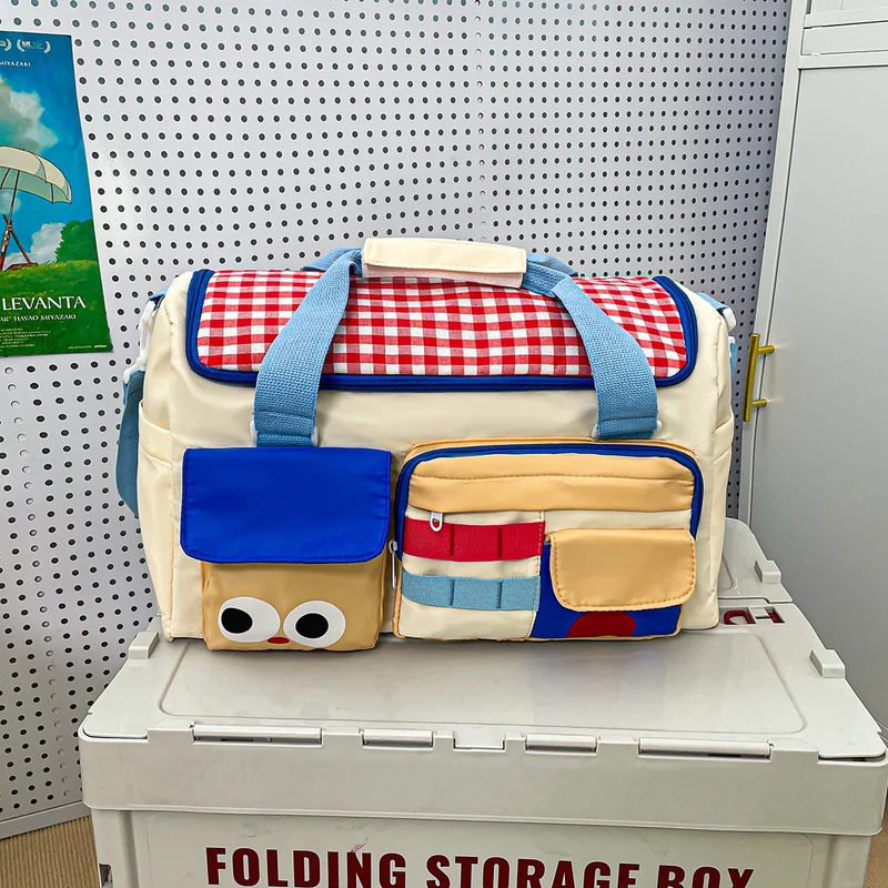 Stylische Mehrfach-Taschen Reisetasche Karnz