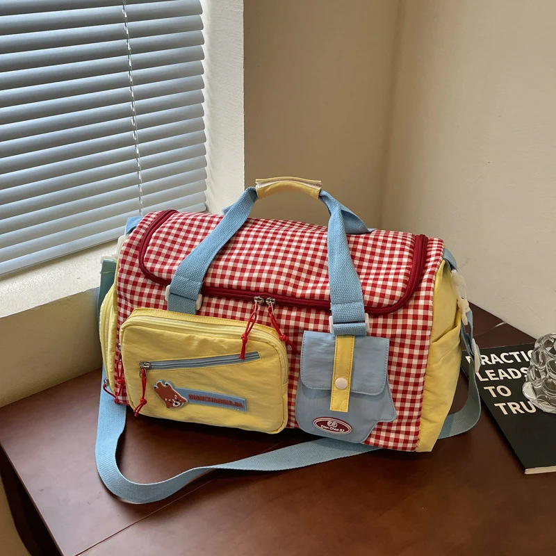 Stilvolle Mehrfach-Abteil Reise-Duffle-Bag Karnz