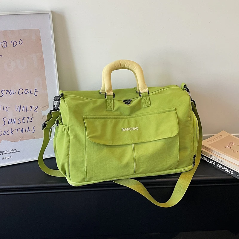 Stylische Canvas Wochenend-Duffle Bag Karnz