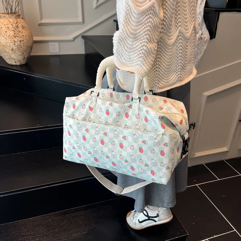 Verspielte Gemusterte Reisetasche Karnz