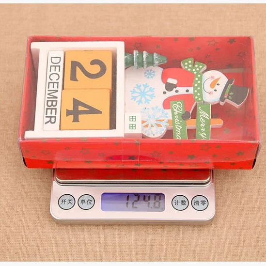 Decorative Wooden Calendar Figurine Stornfield