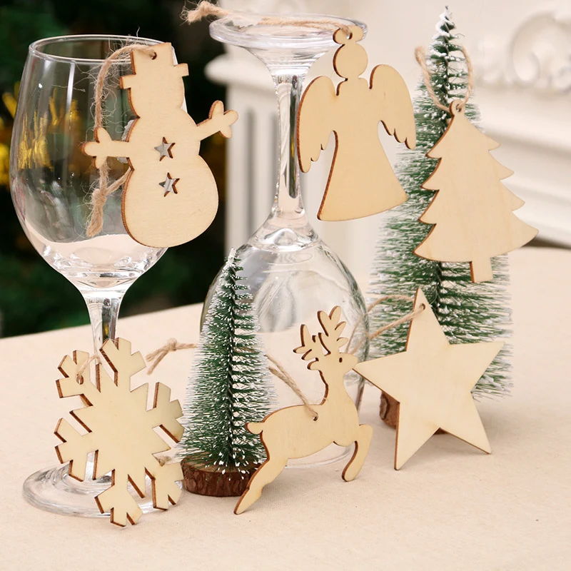 Decorative Wooden Angel Ornament Stornfield