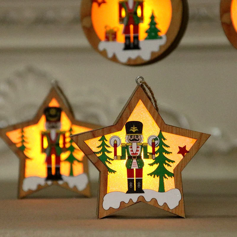 Decorative Star-Shaped Nutcracker Light Stornfield
