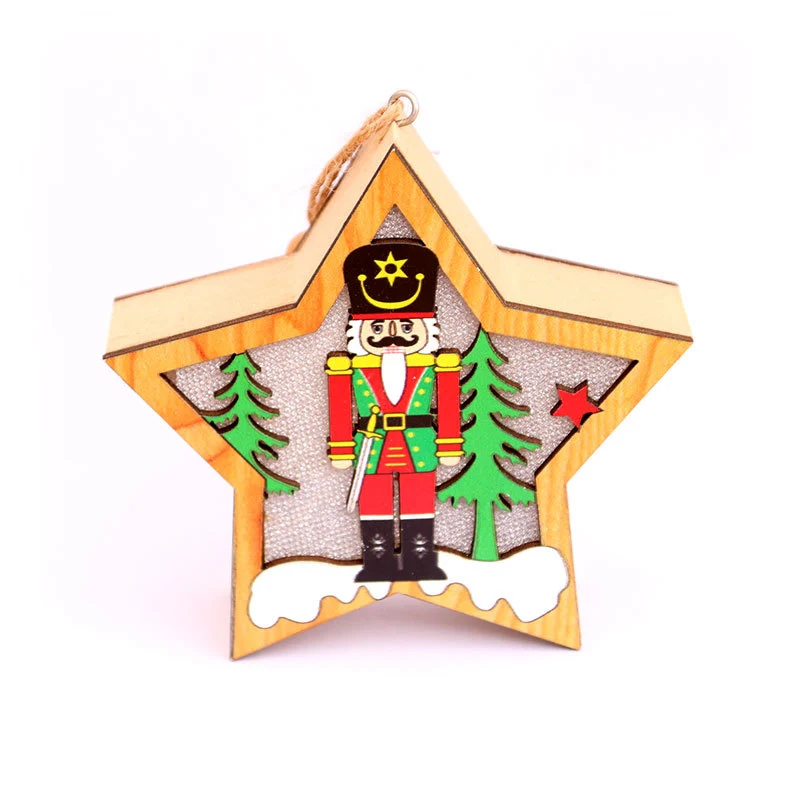 Decorative Star-Shaped Nutcracker Light Stornfield