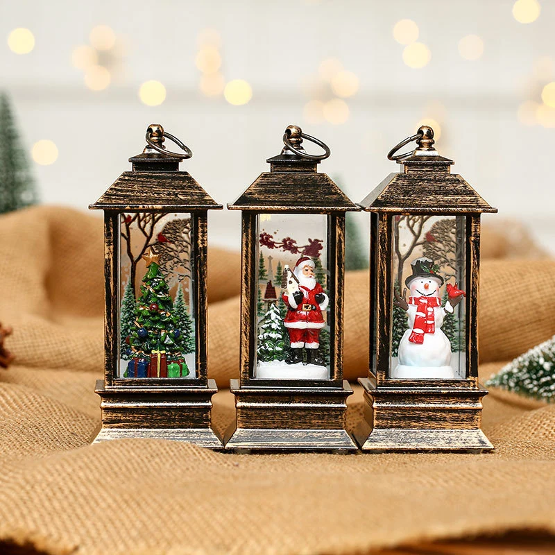 Decorative Snowman Lantern Stornfield
