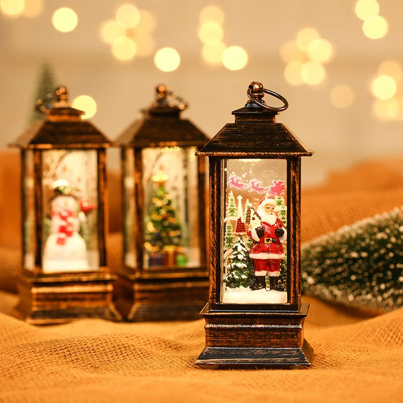 Decorative Snowman Lantern Stornfield