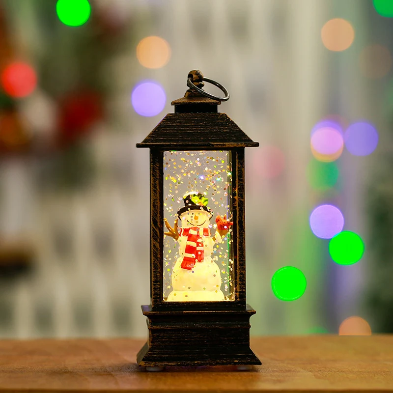 Decorative Snowman Lantern Stornfield