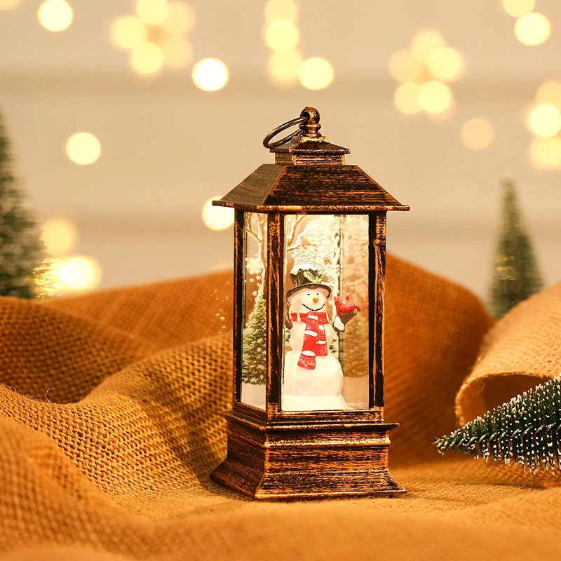 Decorative Snowman Lantern Stornfield