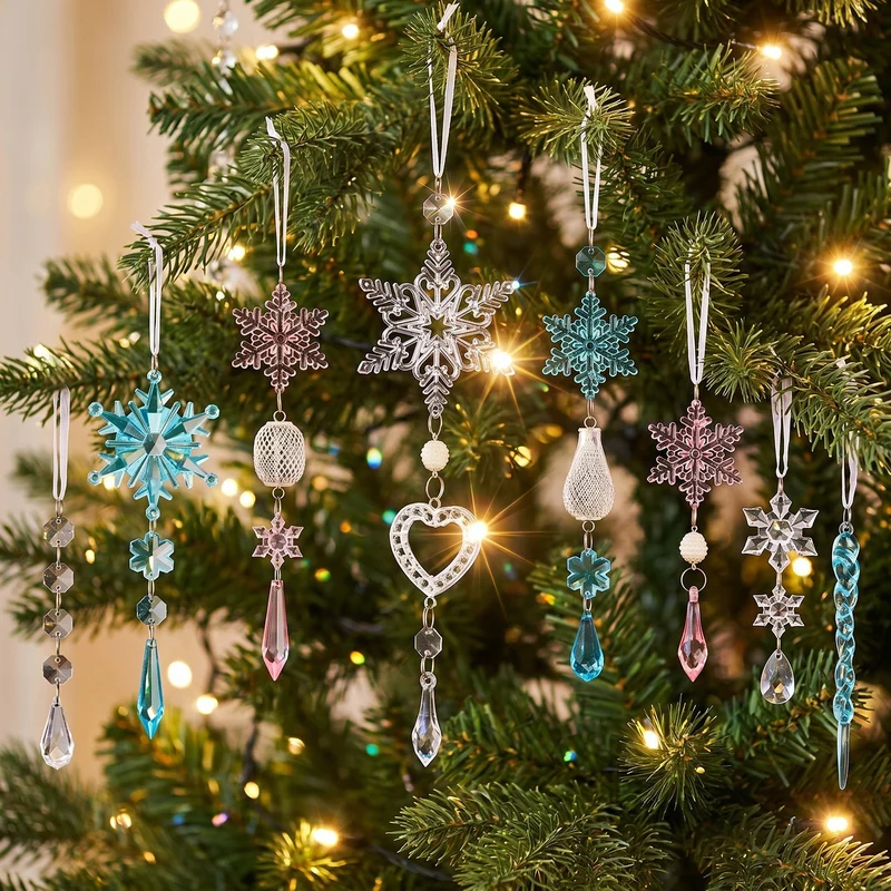 Decorative Snowflake Ornament Set Stornfield