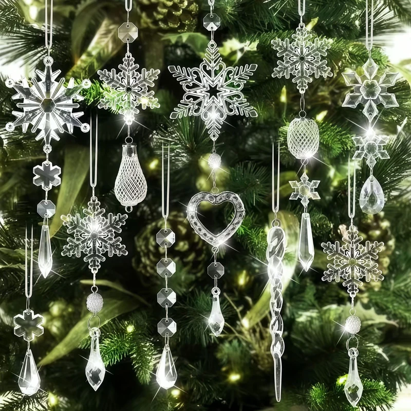 Decorative Snowflake Ornament Set Stornfield
