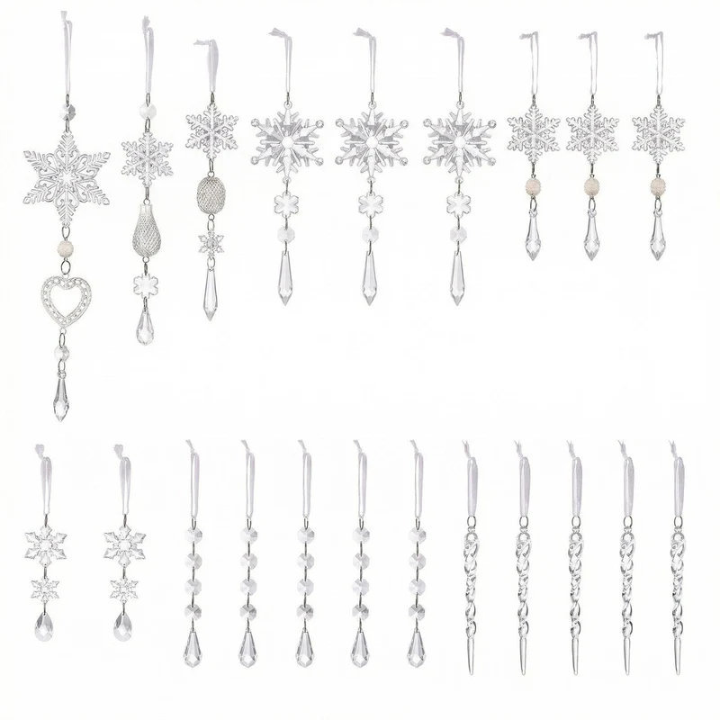 Decorative Snowflake Ornament Set Stornfield