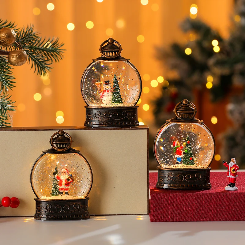 Decorative Snow Globe Lantern Stornfield