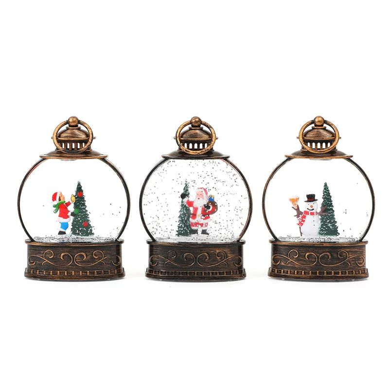 Decorative Snow Globe Lantern Stornfield