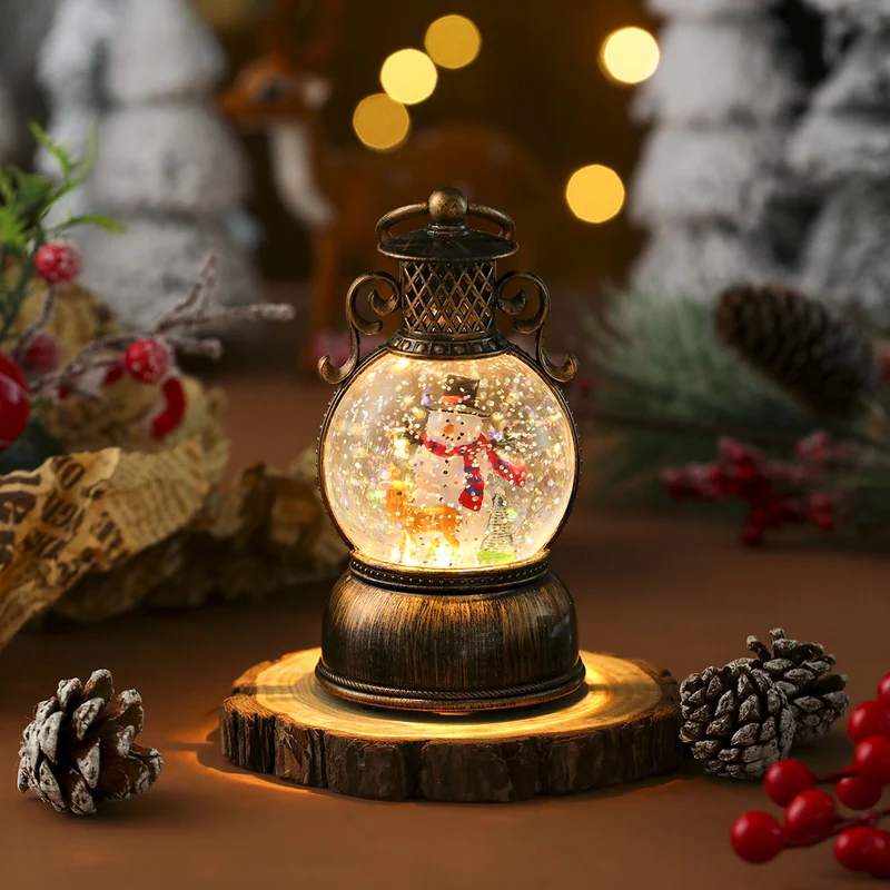 Decorative Snow Globe Lantern Stornfield 1790145134