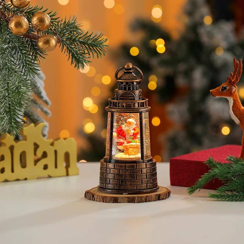 Decorative Snow Globe Lantern Stornfield 1790145134