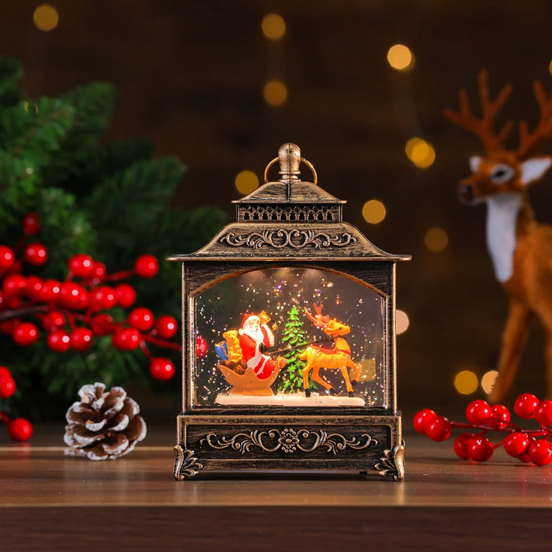 Decorative Snow Globe Lantern Stornfield 1790145134