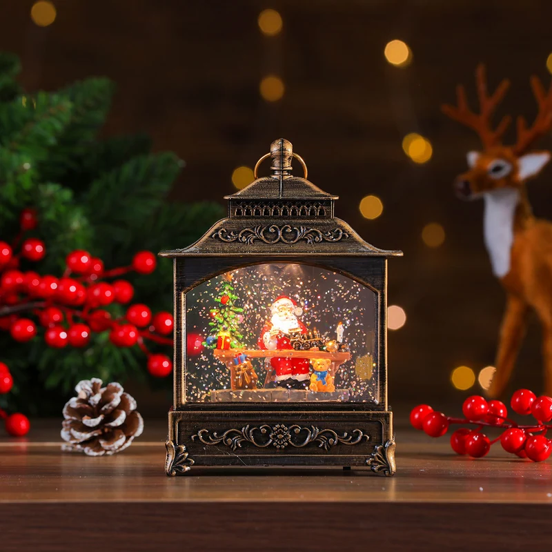 Decorative Snow Globe Lantern Stornfield 1790145134