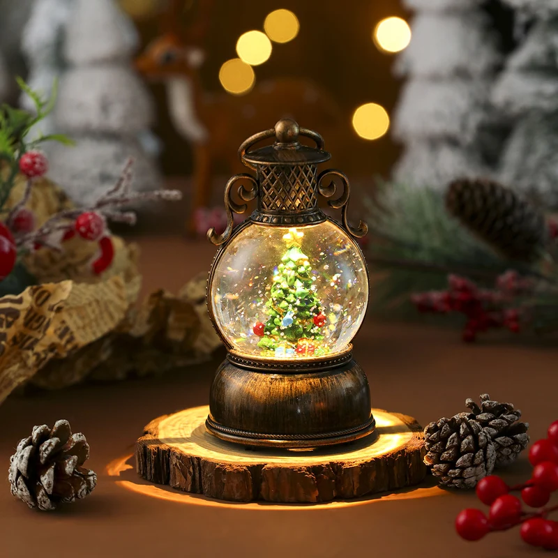 Decorative Snow Globe Lantern Stornfield 1790145134