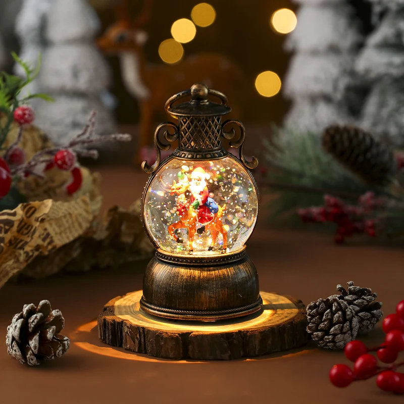 Decorative Snow Globe Lantern Stornfield 1790145134
