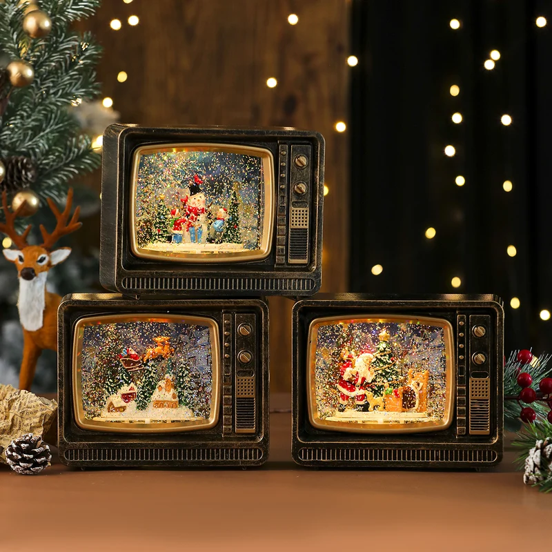 Decorative Snow Globe Lantern Stornfield 1790145134