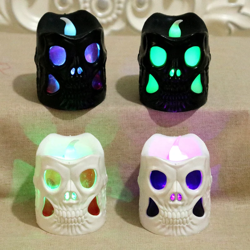 Decorative Skull Candle Stornfield