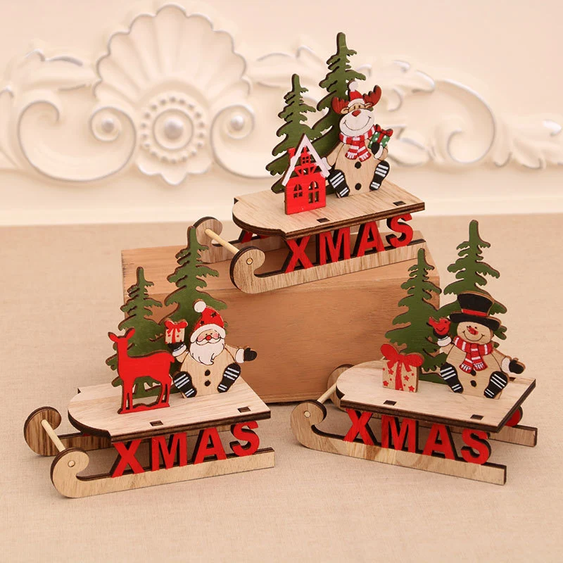 Decorative Santa Sleigh Figurine Stornfield