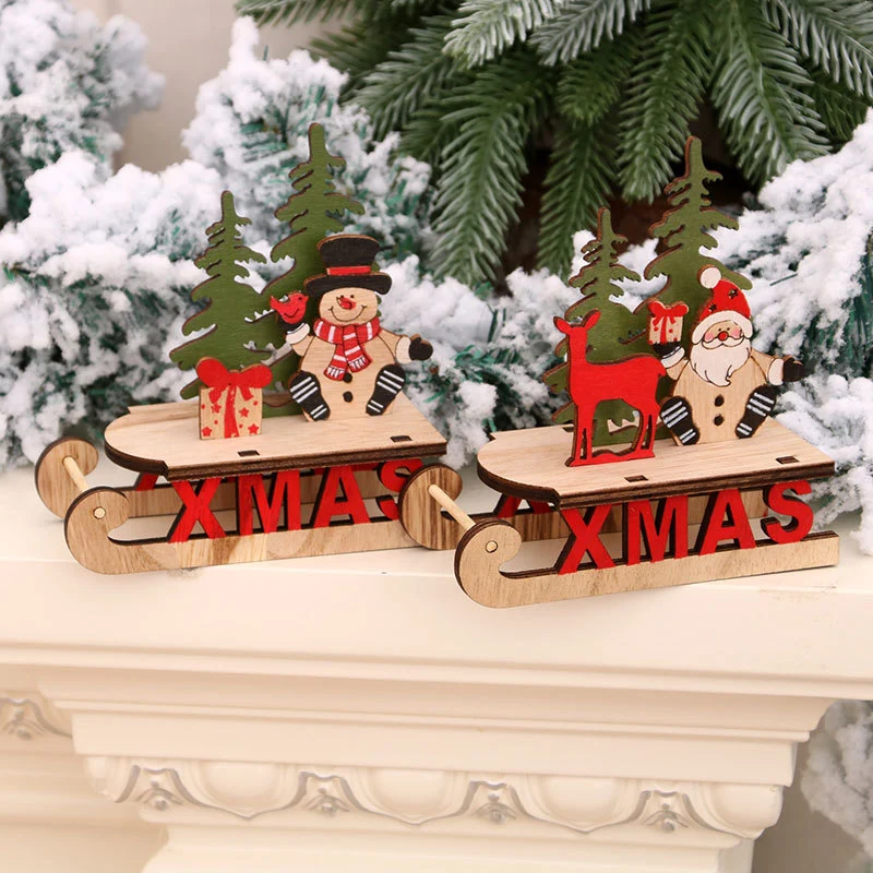 Decorative Santa Sleigh Figurine Stornfield