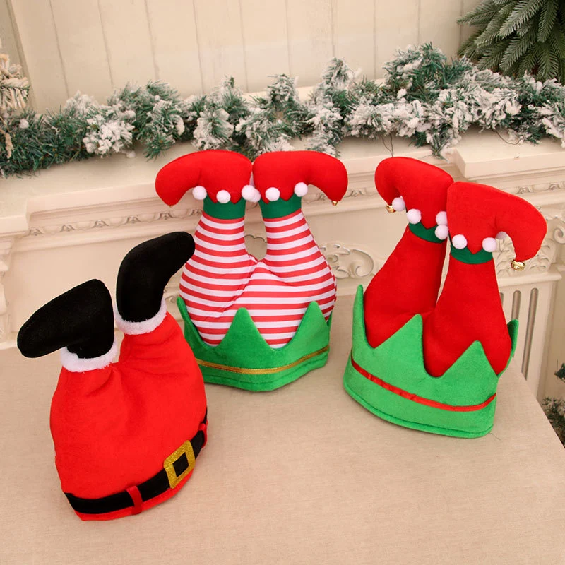Decorative Santa Leg Pillow Stornfield