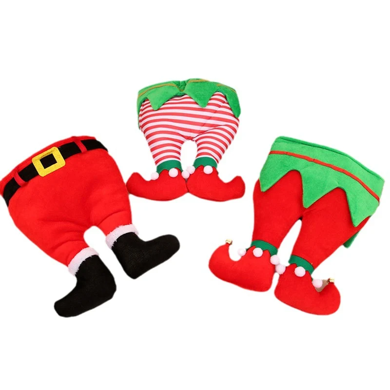 Decorative Santa Leg Pillow Stornfield