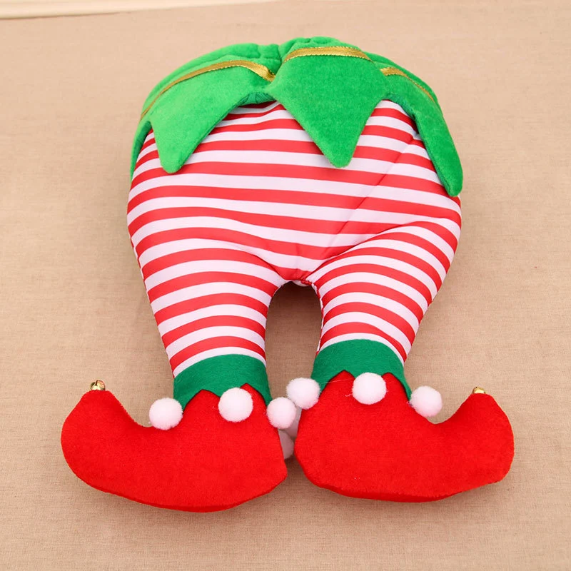 Decorative Santa Leg Pillow Stornfield
