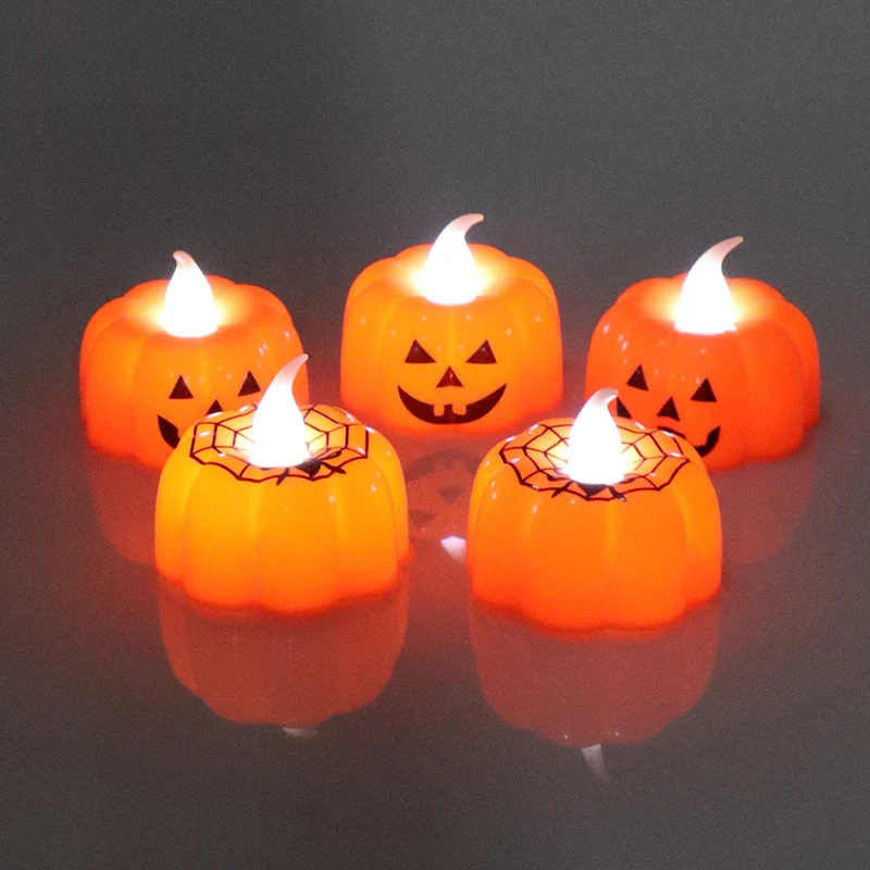 Decorative Pumpkin LED Candles Stornfield