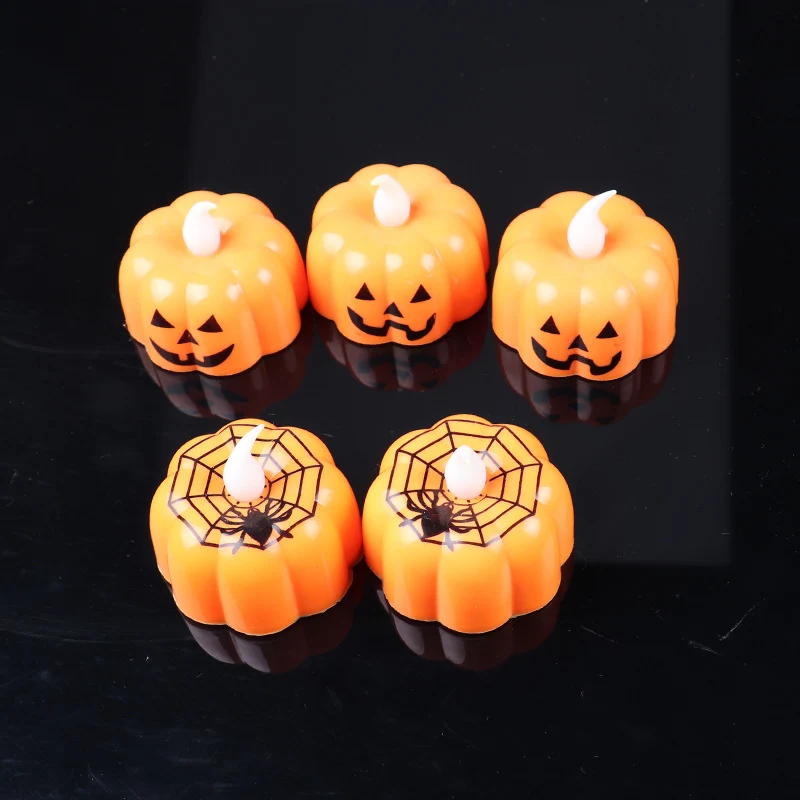 Decorative Pumpkin LED Candles Stornfield
