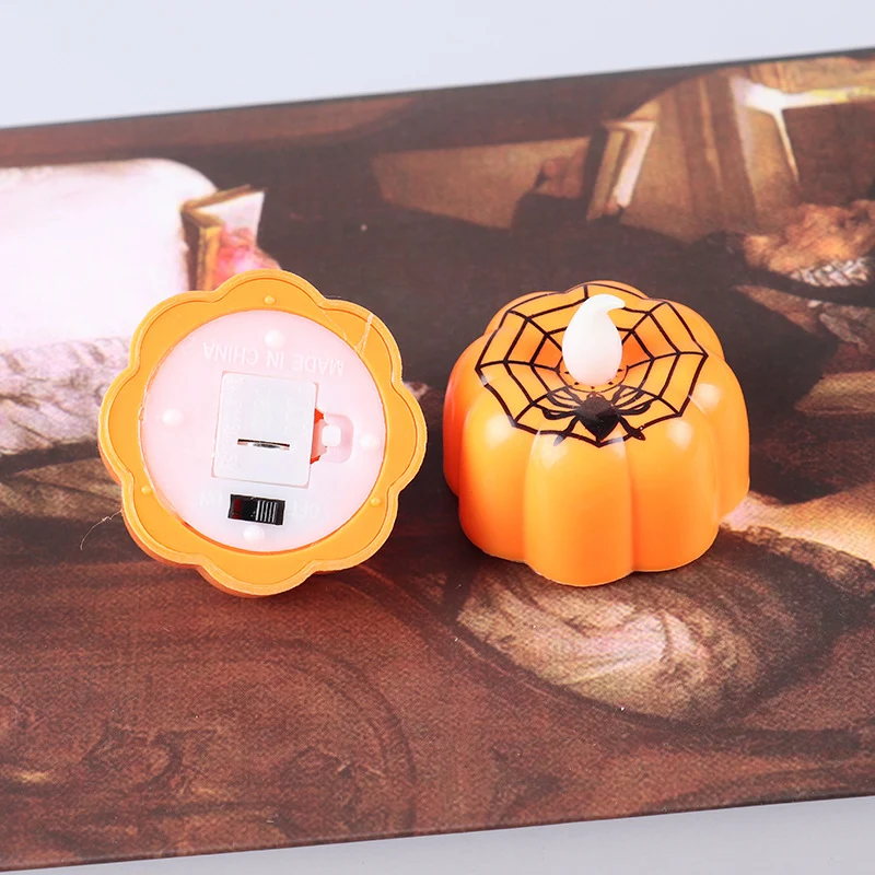 Decorative Pumpkin LED Candles Stornfield