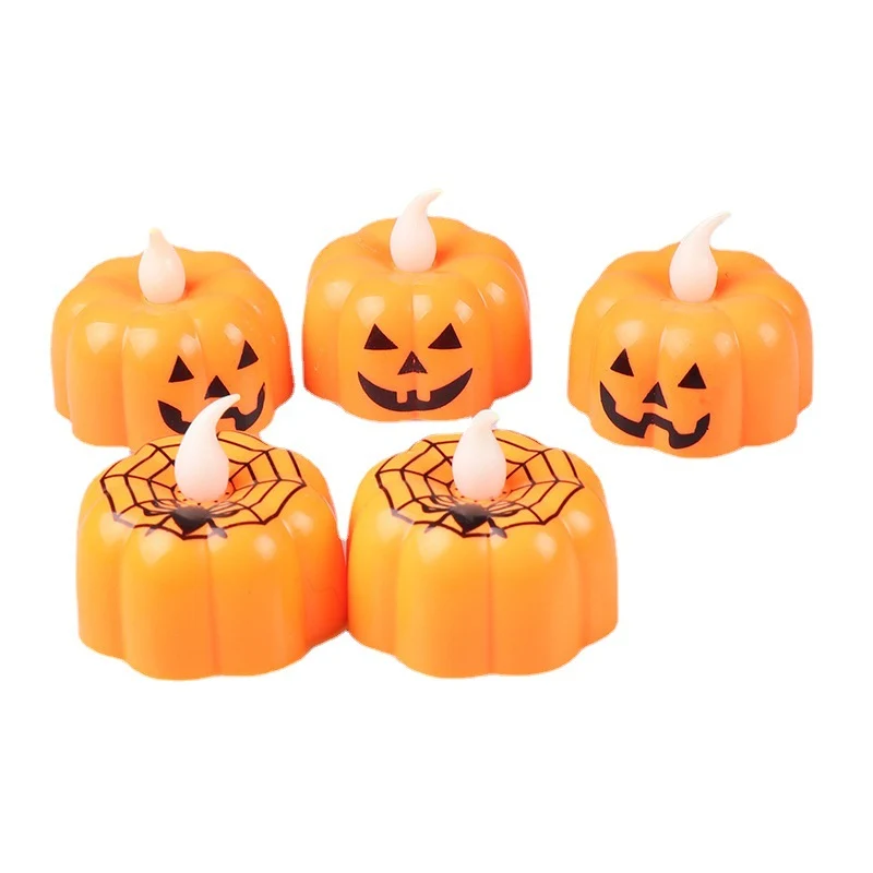 Decorative Pumpkin LED Candles Stornfield