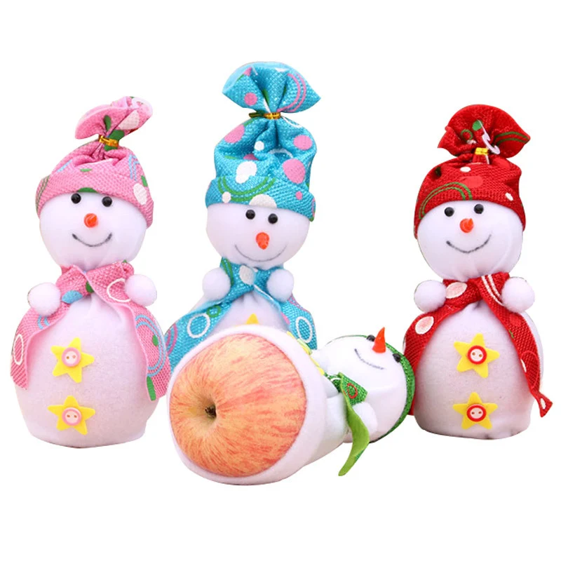 Decorative Plush Snowman Figurine Stornfield
