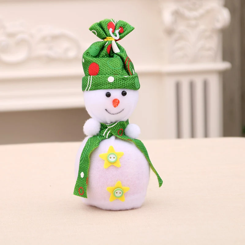 Decorative Plush Snowman Figurine Stornfield