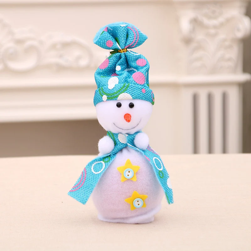 Decorative Plush Snowman Figurine Stornfield