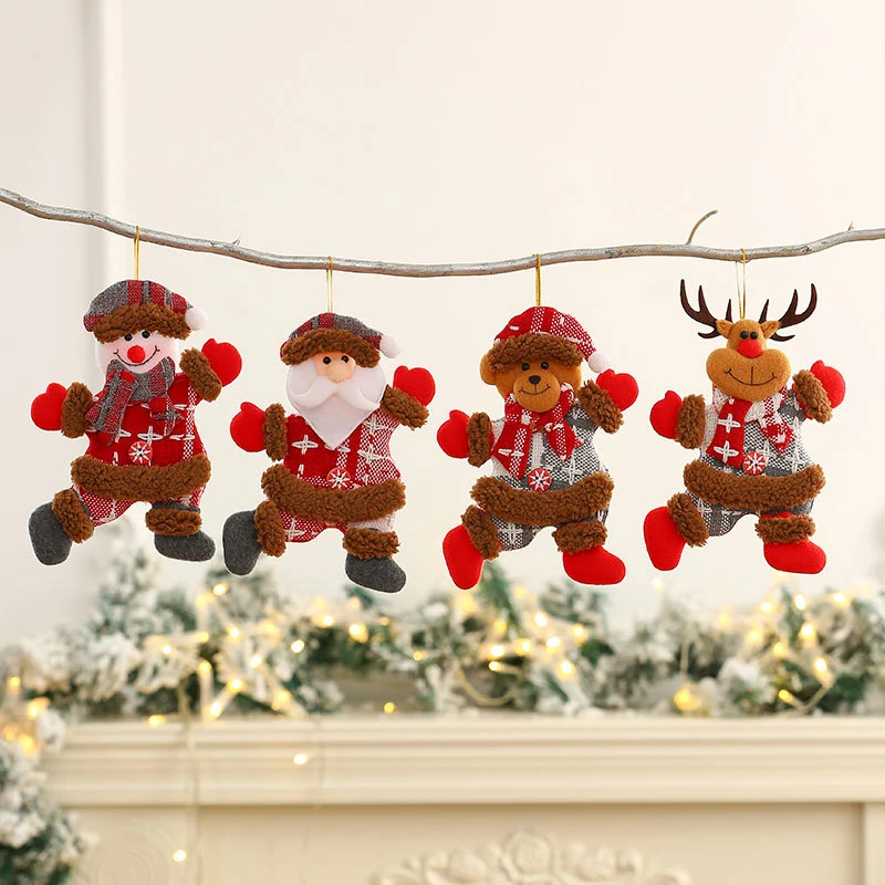 Decorative Plush Santa Figurine Stornfield