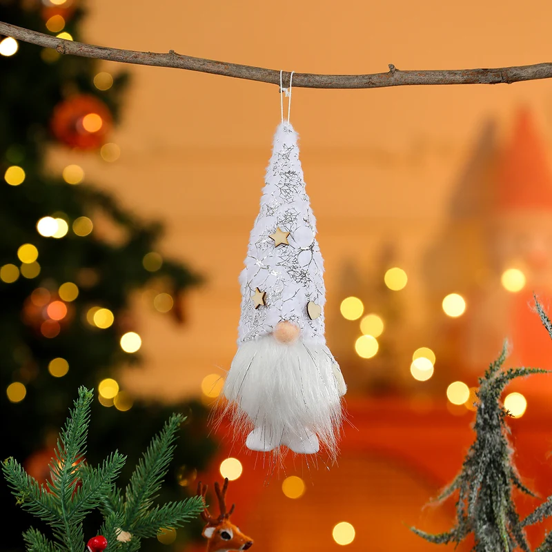 Decorative Plush Gnome Ornament Stornfield