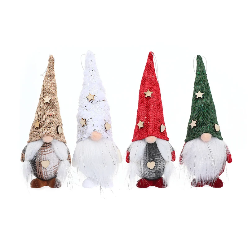 Decorative Plush Gnome Ornament Stornfield