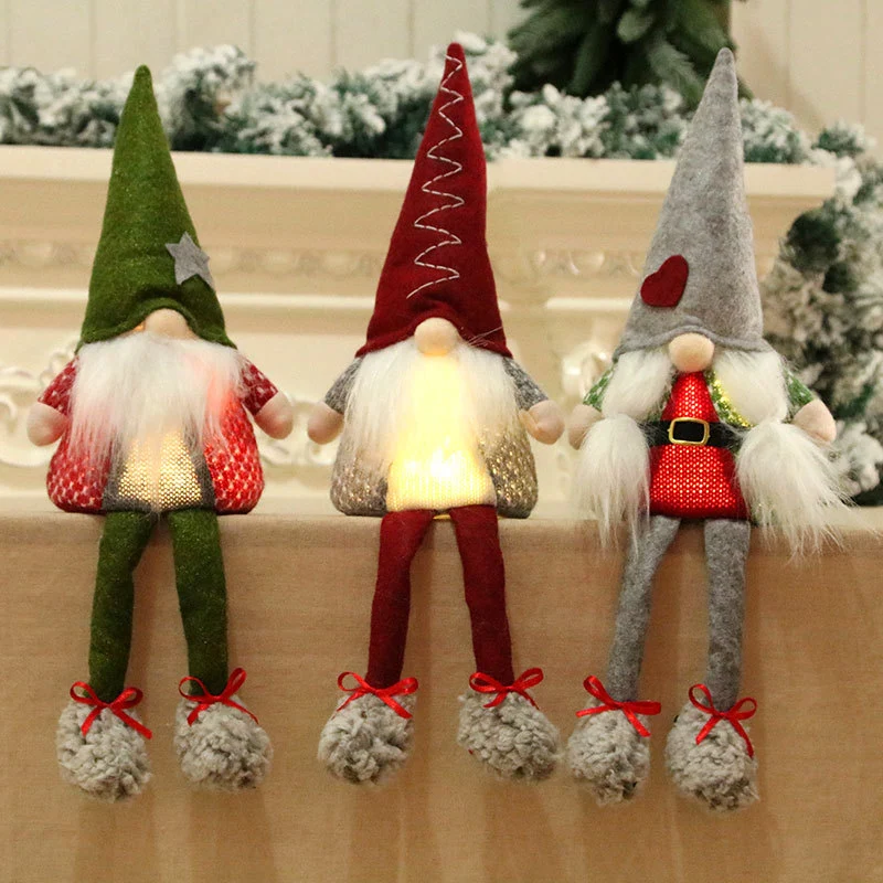 Decorative Plush Gnome Figurine Stornfield