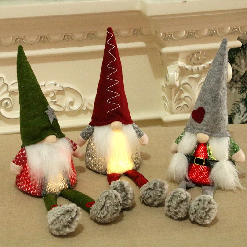 Decorative Plush Gnome Figurine Stornfield