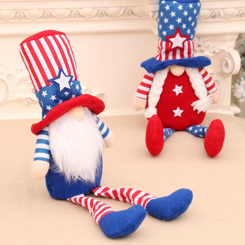 Decorative Plush Gnome Figurine Stornfield