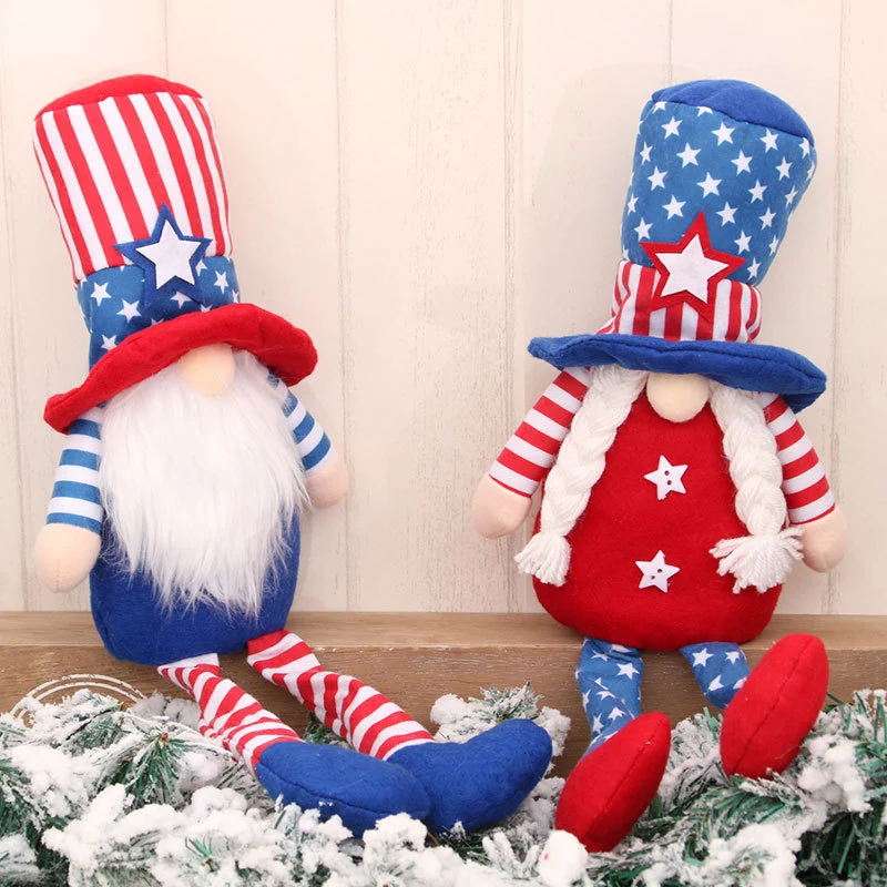 Decorative Plush Gnome Figurine Stornfield